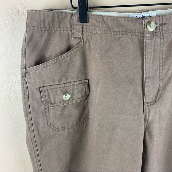 Columbia Utility Chino Pants Brown Cotton Size 14 - Picture 4 of 9